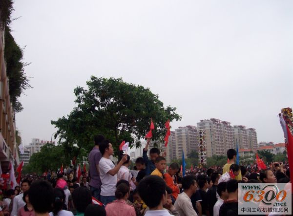 工程機械 北京奧運 圣火傳遞