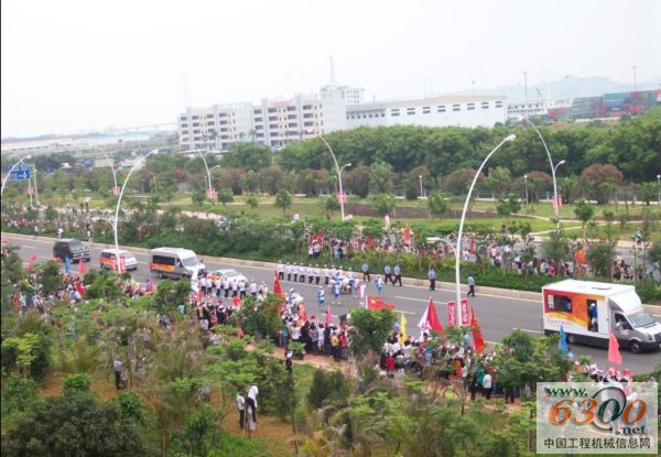工程機械 北京奧運 圣火傳遞