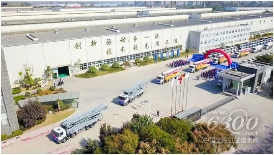 徐工助力雄安新區建設混凝土設備發車儀式