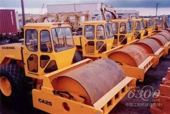 徐工壓路機(jī)批量出口美國(guó)