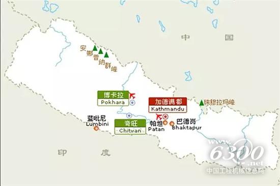 喜馬拉雅山脈亮眼的“XCMG”