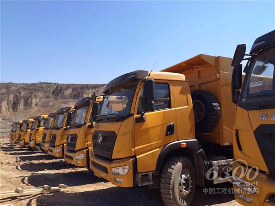 120臺非公路自卸車批量發往山西！