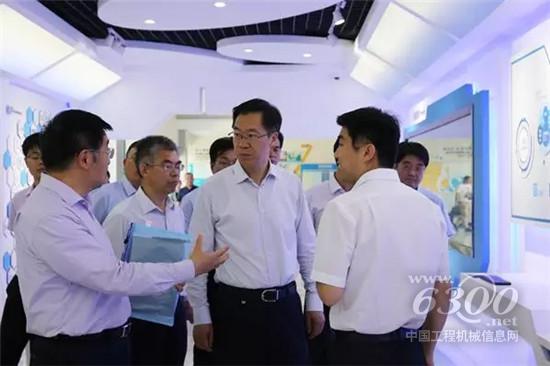 莊兆林市長調研徐工信息、徐州派特
