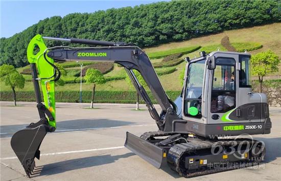 中聯重科建設精靈ZE60E-10挖掘機來襲 國產6噸小挖再添新銳