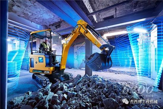 揭秘JCB電動微挖19C-1 E