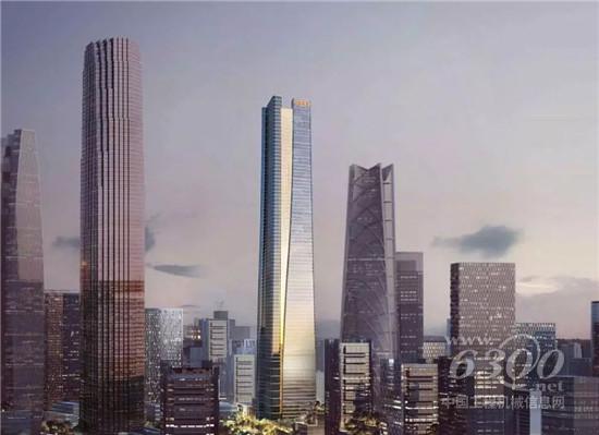 徐工V7泵車助力泉城新地標建設