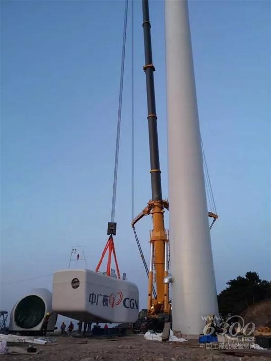 中國風電吊裝千噸級陣營再添勁旅