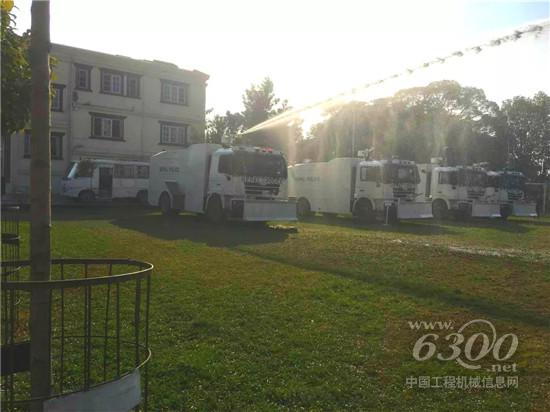 陜汽SHACMAN警用防爆車登陸尼泊爾