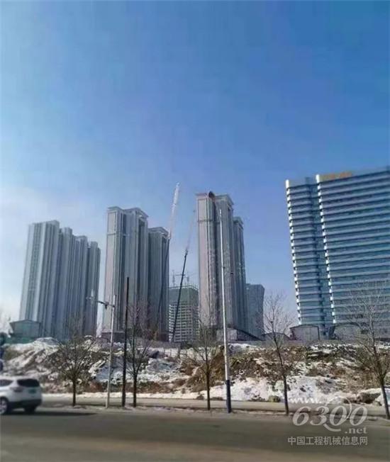 在銀裝素裹中，看徐工劍指蒼穹