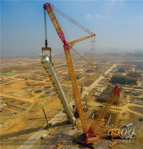 世界最大能級4000噸履帶式起重機2019年戰報回顧