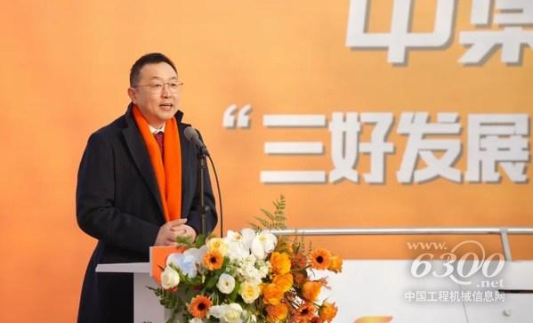 中集車輛集團CEO兼總裁李貴平致辭