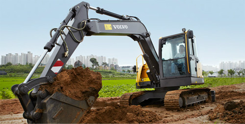 沃爾沃EC80D小型挖掘機(jī)