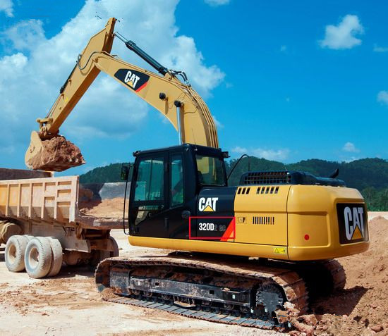卡特彼勒320D2挖掘機