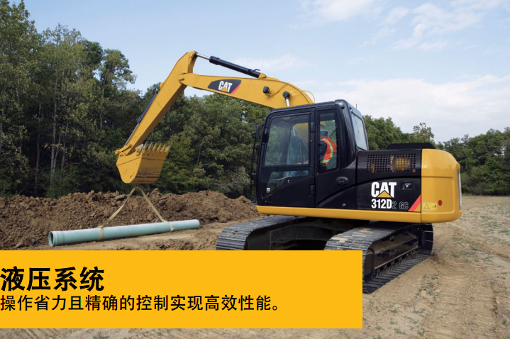 卡特彼勒312D2 GC小型液壓挖掘機