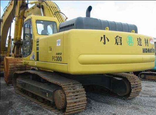 小松PC300-7履帶式液壓挖掘機