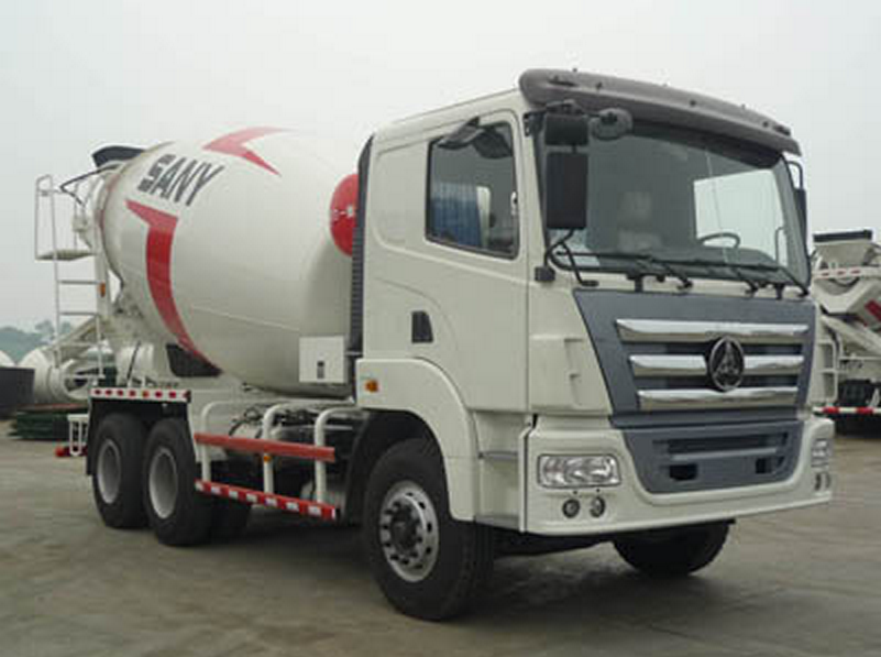 三一重工SY5250GJB48方/歐Ⅲ(日野/灘柴發動機)攪拌車