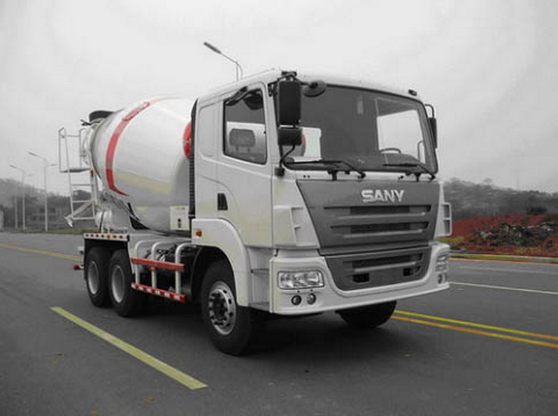 三一重工SY5250GJB48方/歐Ⅲ(日野/灘柴發動機)攪拌車