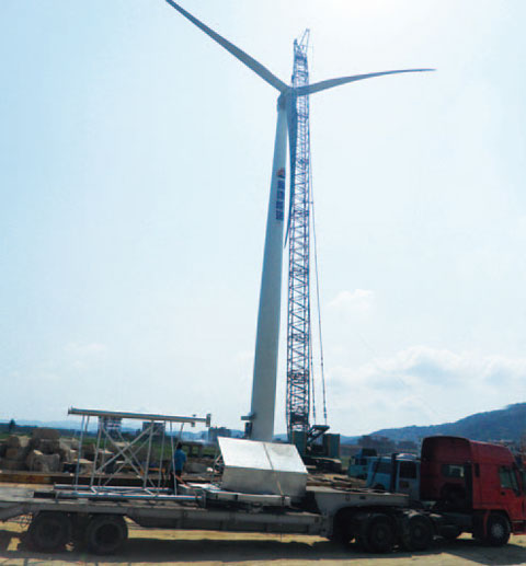 三一重工起重機械產品施工案例