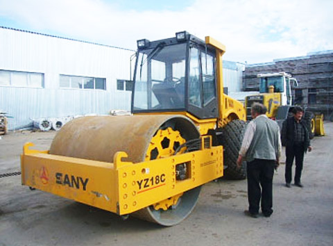 三一重工路筑路機械產品施工案例