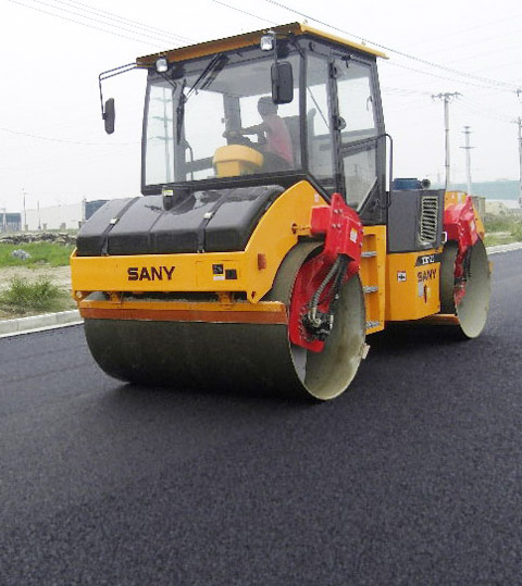 三一重工路筑路機械產品施工案例