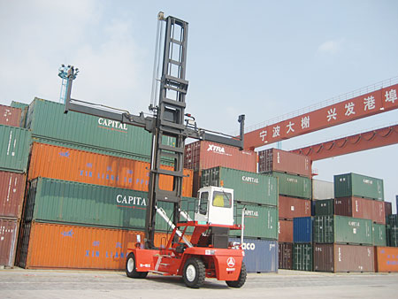 三一重工港口機械產品施工案例