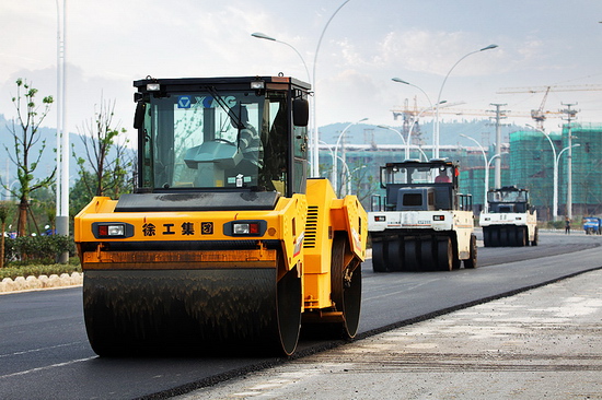 徐工道路機械產品施工案例
