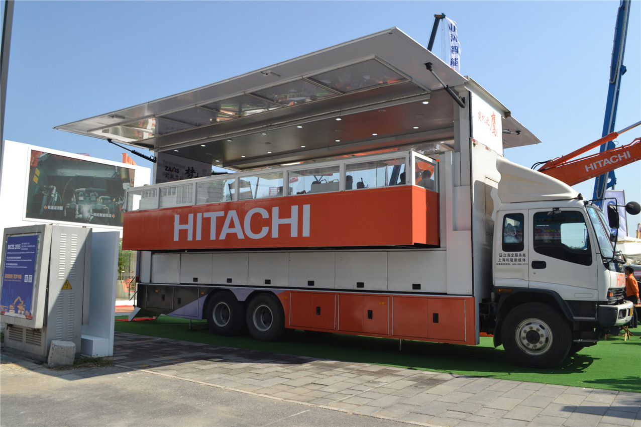 BICES 2015——日立建機展臺風采