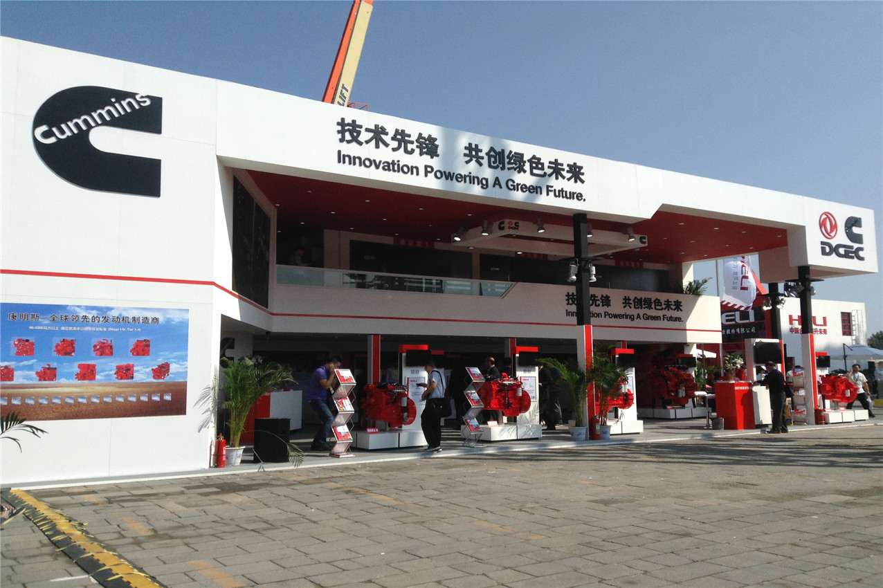 BICES 2015——東風康明斯展臺風采