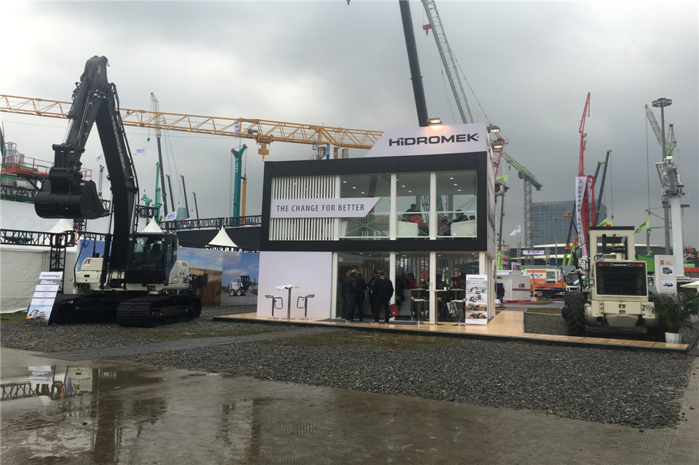 Bauma China 2016——hidromek展臺風采