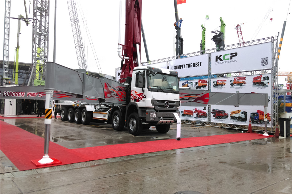 Bauma China 2016——KCP重工業(yè)有限公司展臺風(fēng)采