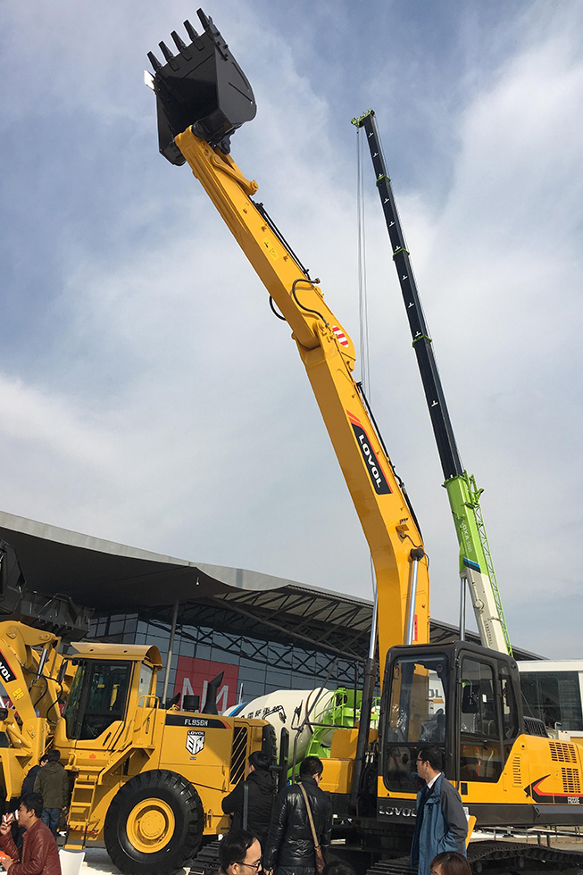 Bauma China 2016——雷沃重工股份有限公司展臺風采