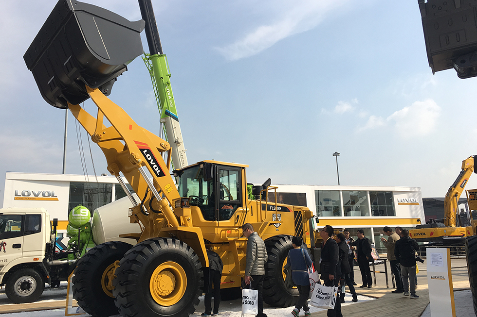 Bauma China 2016——雷沃重工股份有限公司展臺風采