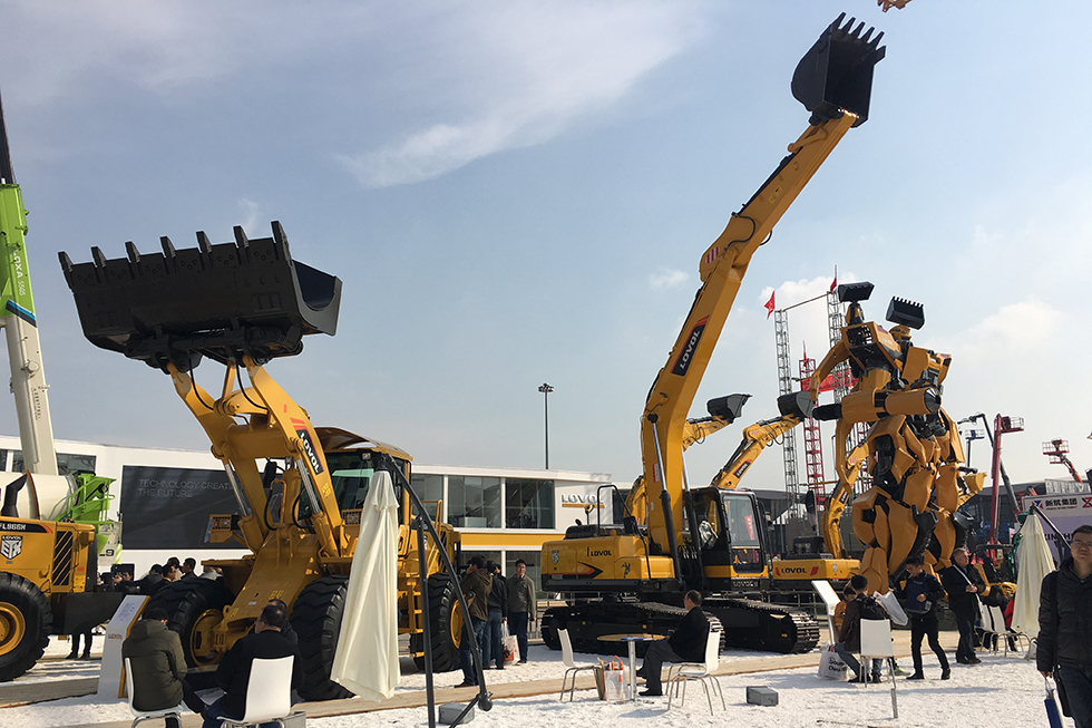 Bauma China 2016——雷沃重工股份有限公司展臺風采