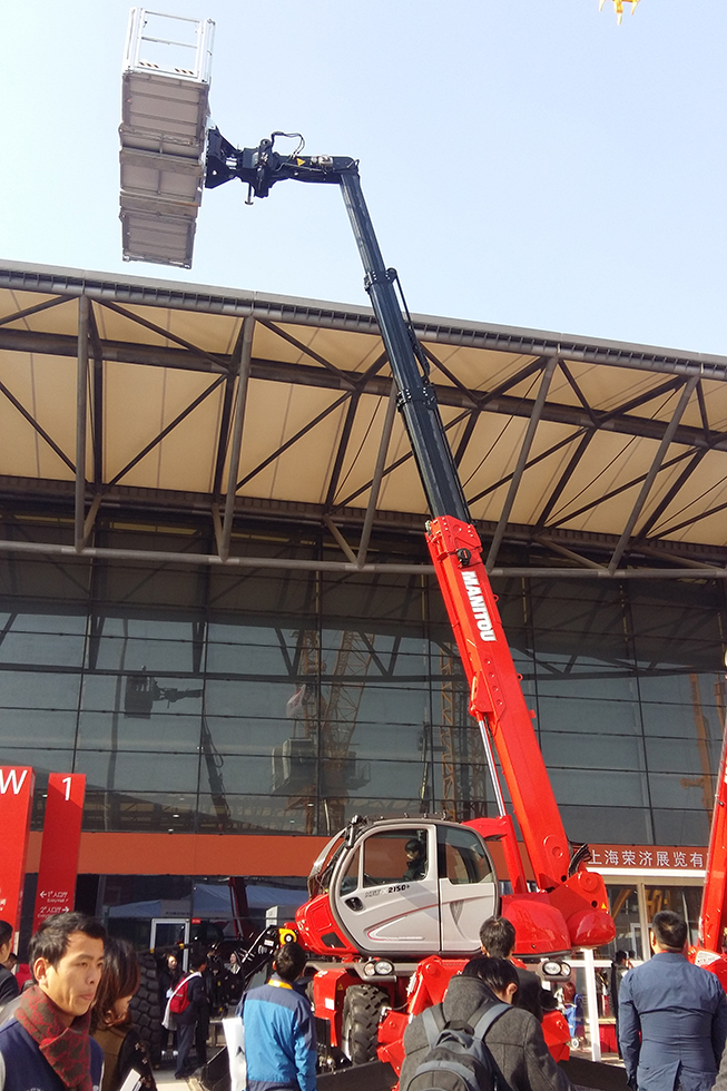 Bauma China 2016——曼尼通（中國）物料搬運設備有限公司