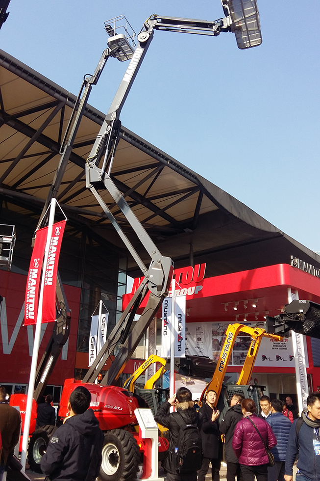 Bauma China 2016——曼尼通（中國）物料搬運設備有限公司