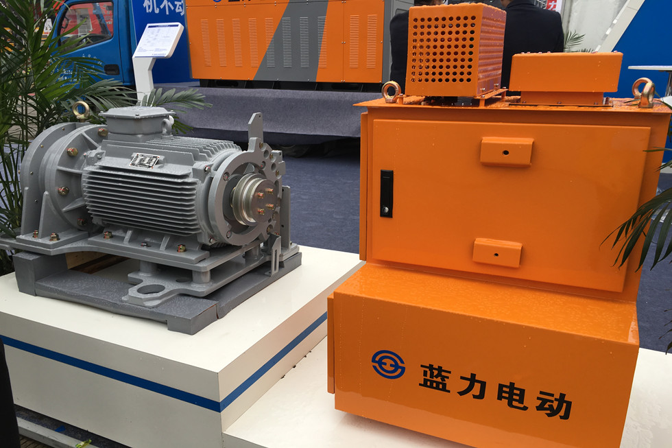 Bauma China 2016——杭州藍力電動科技有限公司展臺風采