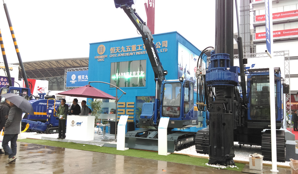Bauma China 2016——恒天九五重工有限公司展臺風采
