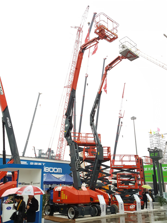 Bauma China 2016——湖南星邦重工有限公司展臺風采