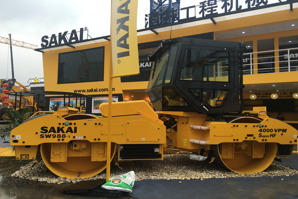 Bauma China 2016——酒井工程機械(上海)有限公司展臺風采