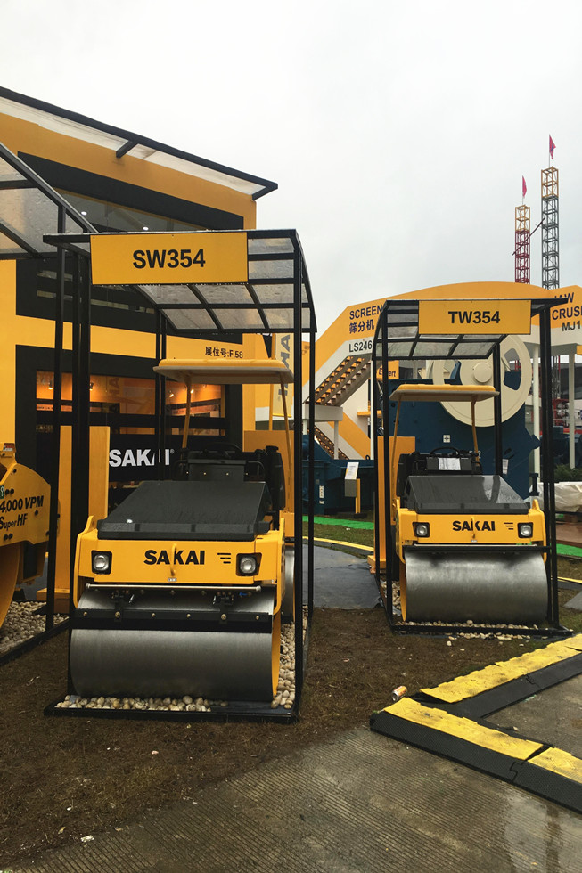 Bauma China 2016——酒井工程機械(上海)有限公司展臺風采