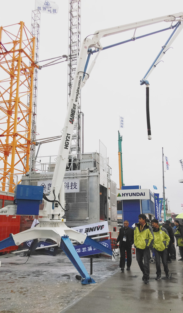 Bauma China 2016——廊坊凱博建設機械科技有限公司展臺風采