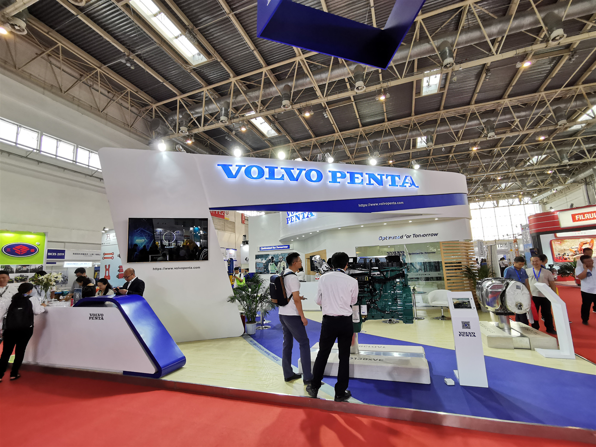 第15屆BICES2019北京展展位風采：Volvo Cars  沃爾沃