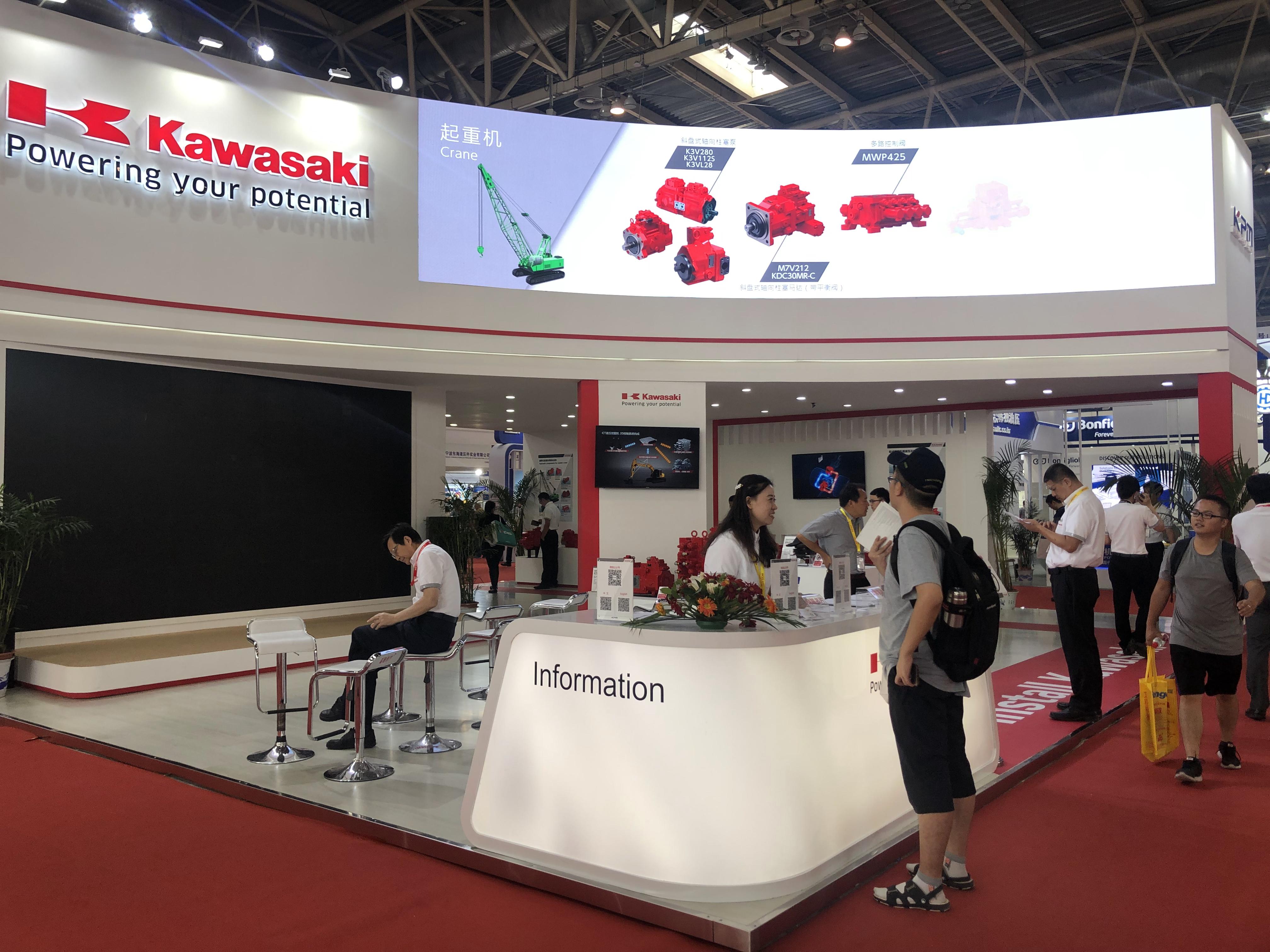 第15屆BICES2019北京展展位風采：川崎重工業株式會社
