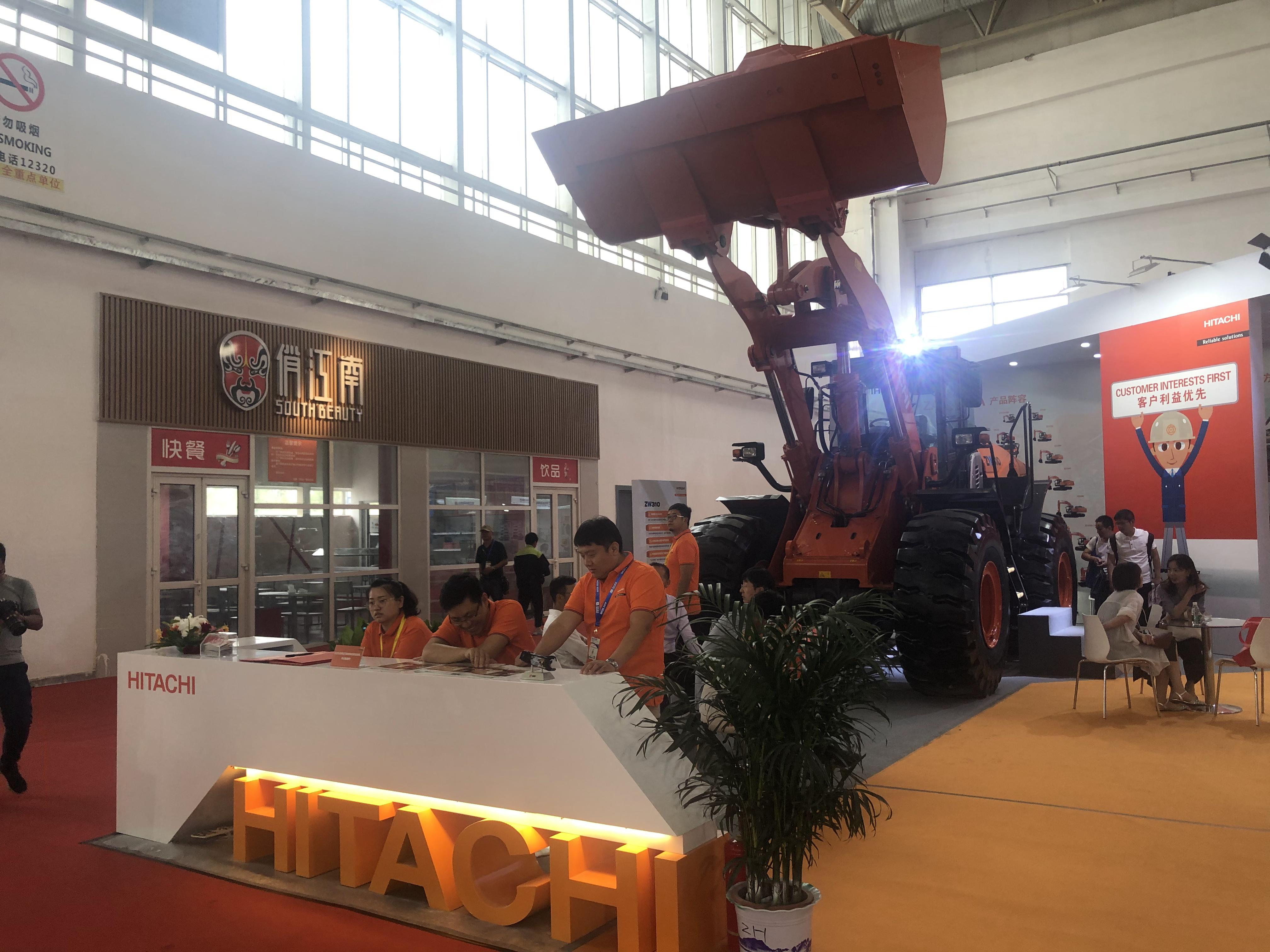 第15屆BICES2019北京展展位風采：日立建機株式會社