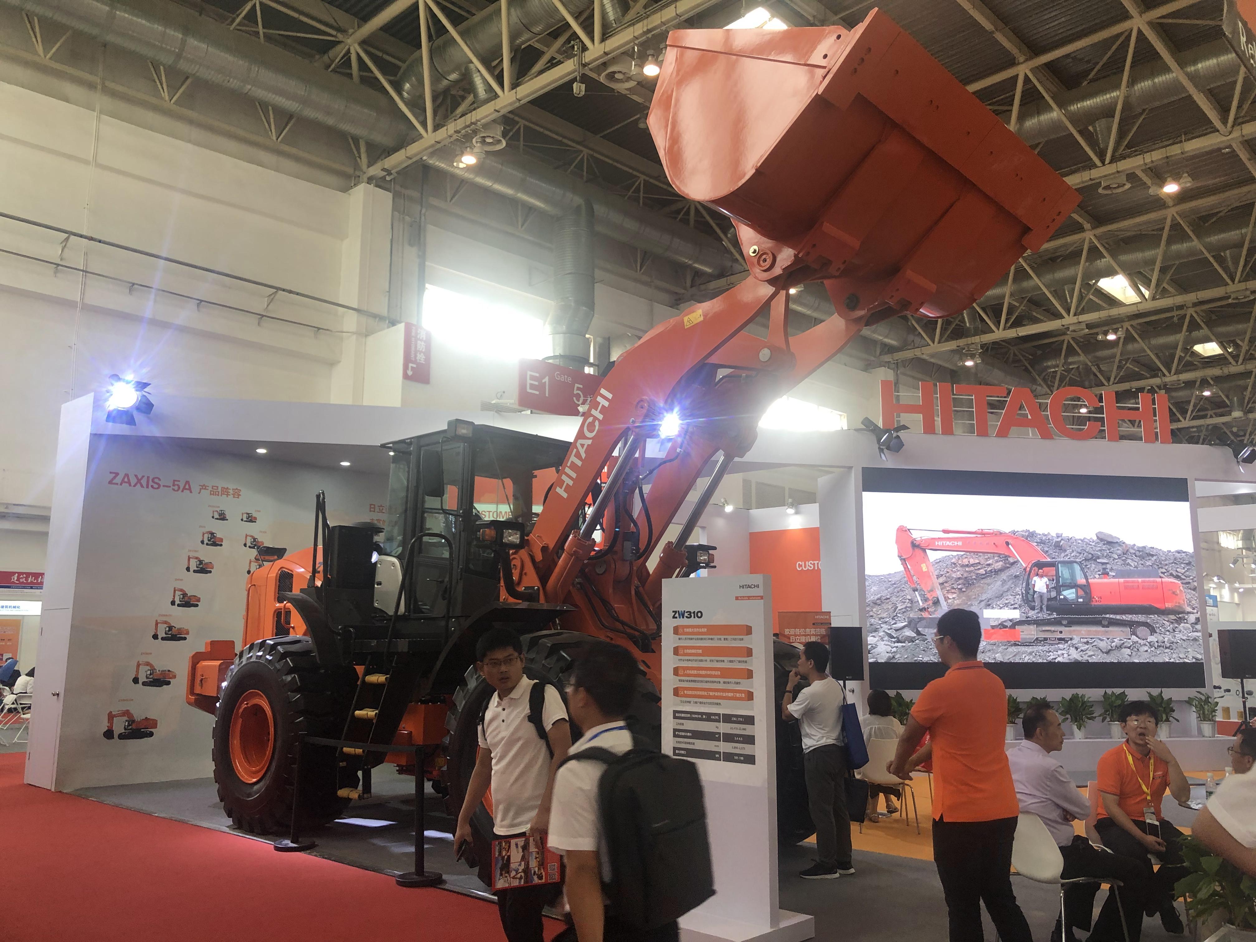 第15屆BICES2019北京展展位風采：日立建機株式會社