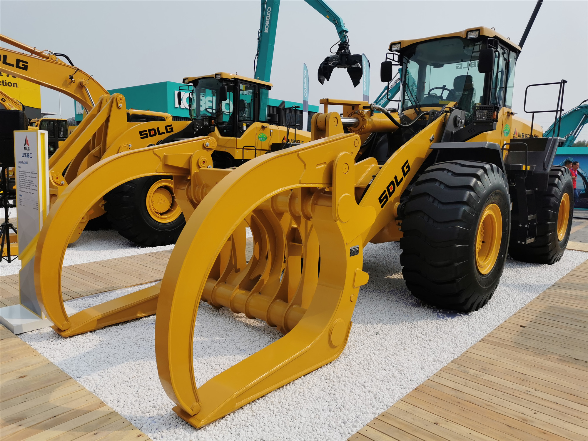第15屆BICES2019北京展展位風采：山東臨工工程機械有限公司