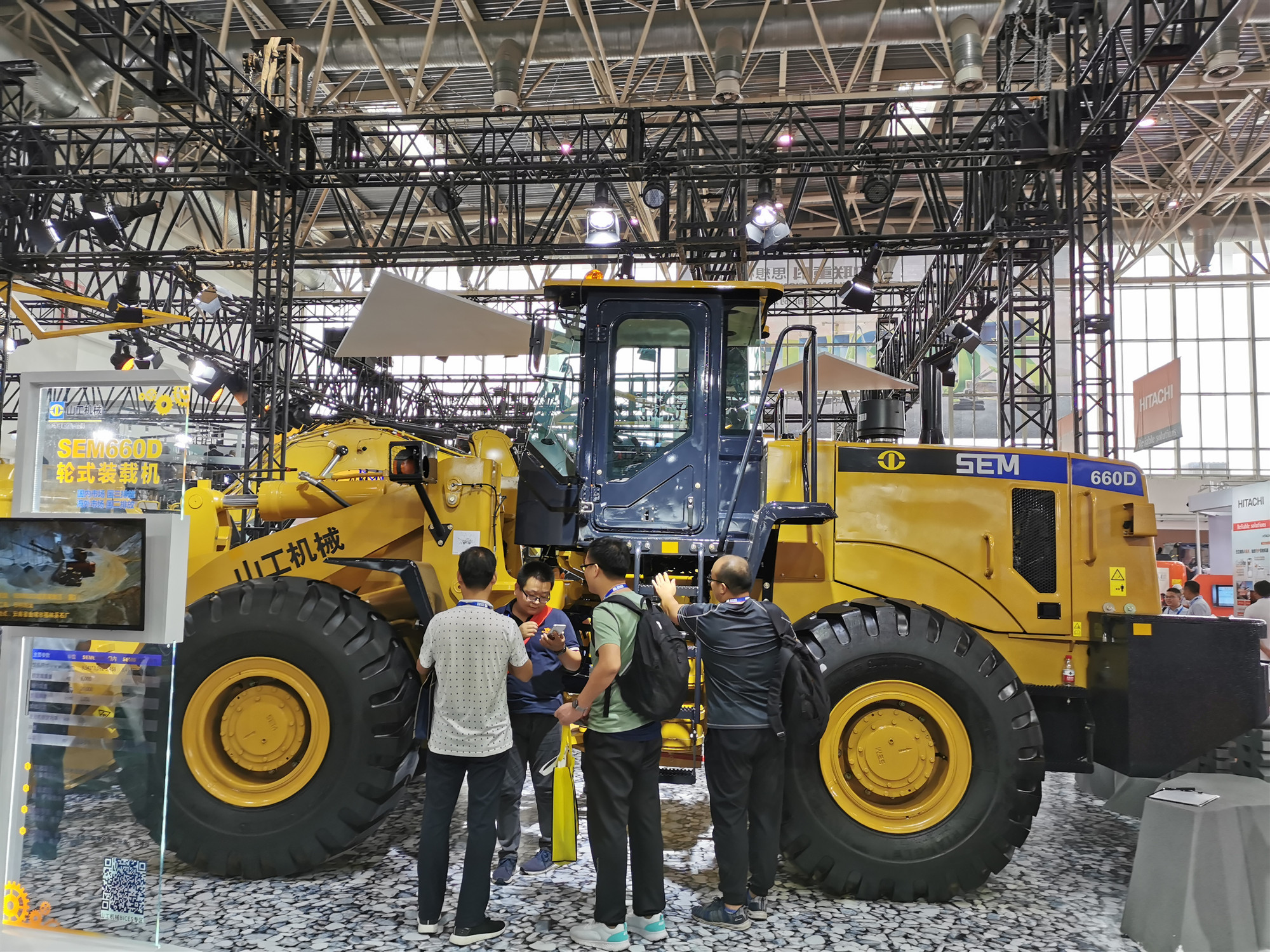 第15屆BICES2019北京展展位風采：山東山工機械有限公司
