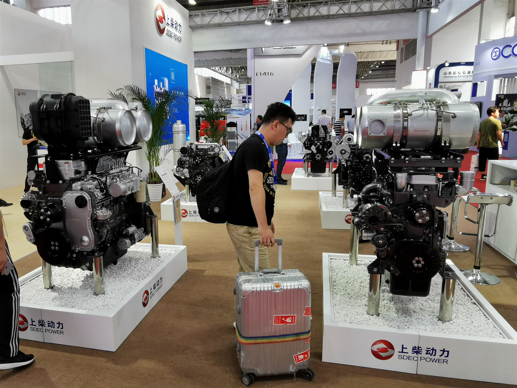 第15屆BICES2019北京展展位風采：上海柴油機股份有限公司