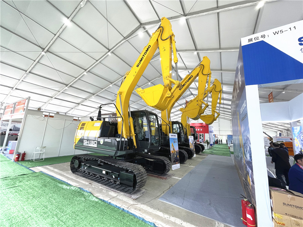 2023長沙國際工程機械展覽會展臺風采：住友重機