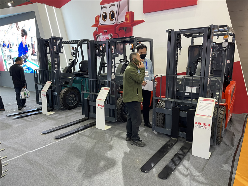 2023長沙國際工程機械展覽會展臺風采：合力叉車